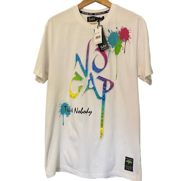 NWT Switch Remarkable Men's Graphic Embroidered T-Shirt Sz Large - Picture 1 of 8